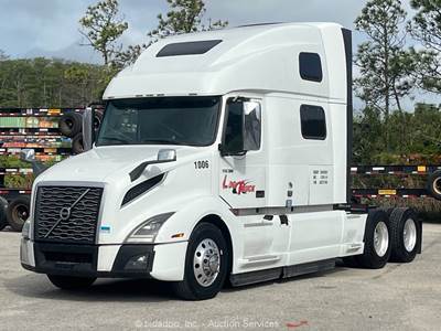 2020 Volvo VNL T/A High Roof Sleeper Cab Semi Truck Tractor D13 A/T bidadoo