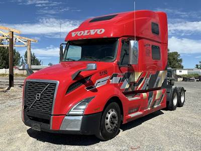 2021 Volvo VNL T/A High Roof Sleeper Semi Truck Tractor D13 500 HP A/T bidadoo