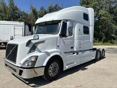 2018 Volvo VNL T/A High Roof Sleeper Cab Semi Truck Tractor D13M-455 A/T bidadoo