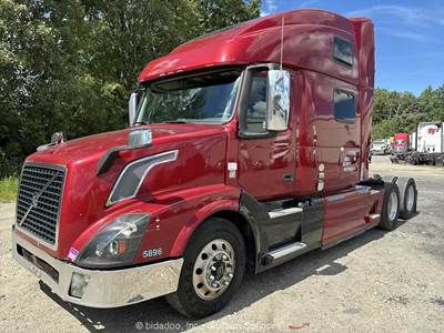 2018 Volvo VNL64T T/A Sleeper Truck Tractor I-Shift Transport Semi Auto bidadoo