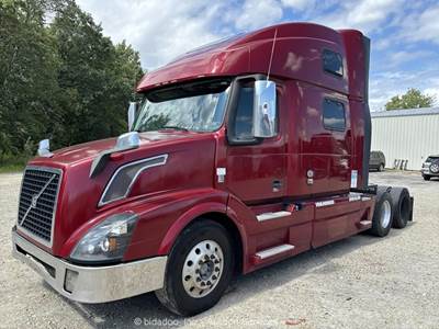 2018 Volvo VNL64T T/A High Roof Semi Sleeper Truck Tractor D13M-455 A/T bidadoo