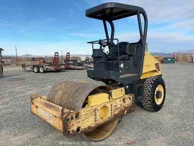 2006 Bomag BW145DH-3 56" Vibratory Smooth Drum Roller Ride On Compactor bidadoo