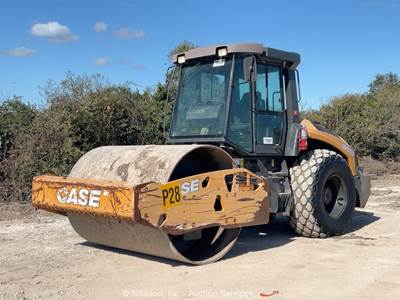2020 Case SV 212D 84" Smooth Single Drum Vibratory Roller Compactor Cab bidadoo