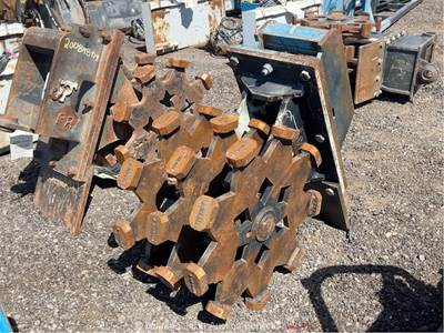 2021 Caterpillar WB18-3 1/4 Excavator Compaction Roller Wheel Attachment bidadoo