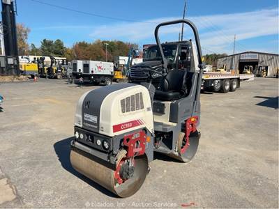 2023 Dynapac CC950 35" Smooth Drum Vibratory Ride On Roller Compactor bidadoo