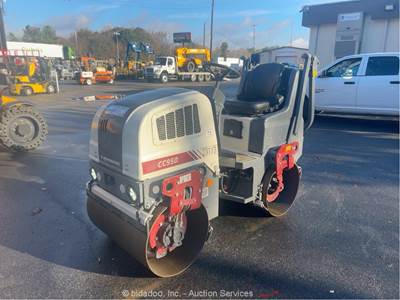 2023 Dynapac CC950 35" Double Drum Vibratory Ride On Roller Compactor bidadoo