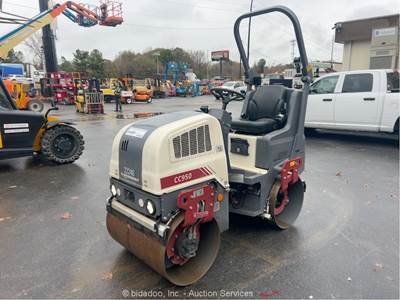 2023 Dynapac CC950 Smooth Double Drum Vibratory Ride On Roller Compactor bidadoo