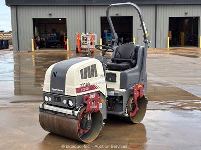 2023 Dynapac CC950 35" Smooth Drum Vibratory Ride On Roller Compactor bidadoo