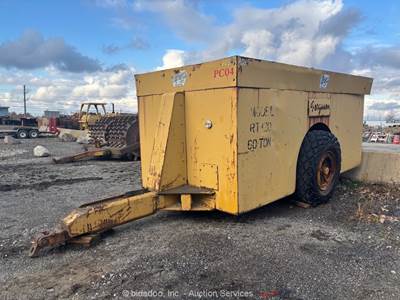 Ferguson RT120S 60 Ton Pneumatic Compactor 4 Wheel Fillable bidadoo