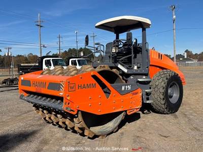 2023 Hamm H 10i 84" Vibratory Smooth Drum Roller Compactor Padfoot Kit bidadoo