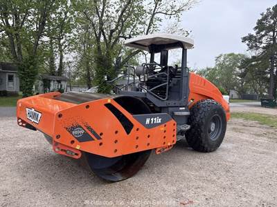 2015 Hamm H11ix 84" Smooth Drum Vibratory Ride On Roller Compactor Deutz bidadoo