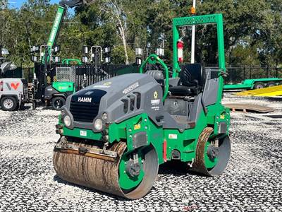2018 Hamm HD12VV 47" Smooth Drum Vibratory Ride On Roller Compactor bidadoo