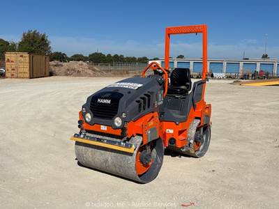 2022 Hamm HD12VV 48" Smooth Drum Vibratory Ride On Roller Compactor bidadoo