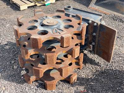 2020 Paladin 24701K24 24" Excavator Compaction Roller Wheel Attachment bidadoo