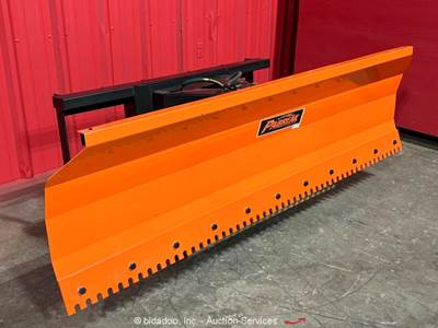 Pabreak DB-220 84" Plow Dozer Blade Hydraulic Skid Steer Attachment bidadoo -New