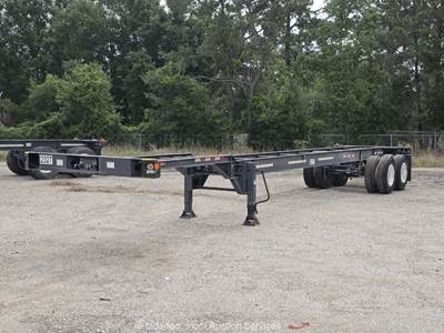2023 Atro Container Chassis 40' Shipping Semi Trailer Hauler T/A bidadoo