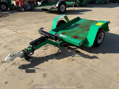 2014 Barreto 3x4TBT Single Axle Tiller Utility Trailer bidadoo