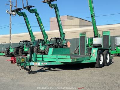2014 Best EQ80X14 T/A 14' Ramp Deck Equipment Utility Flatbed Trailer bidadoo