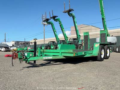 2019 Best EQ80X14 T/A 14' Ramp Deck Equipment Utility Flatbed Trailer bidadoo