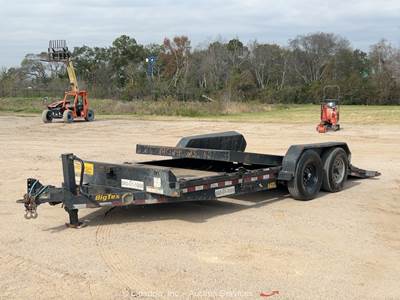 2020 Big Tex 14TL-20 20' T/A Hydraulic Tilt Deck Flatbed Trailer bidadoo -Repair