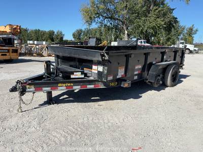 2024 Big Tex 14XD 14' T/A 7,000 lbs Heavy Duty Hydraulic Dump Trailer bidadoo