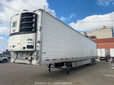 2019 CIMC 1RBR5305 53' T/A Refrigerated Reefer Thermo King Cargo Trailer bidadoo
