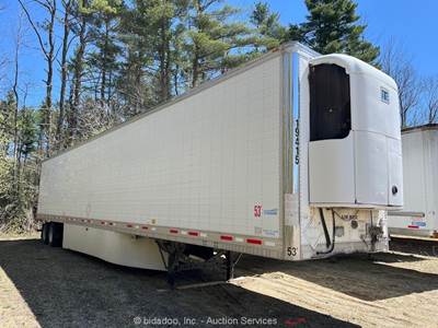 2012 CIMC 531SRB03 53' T/A Reefer Trailer Thermo King Dry Van bidadoo -Repair