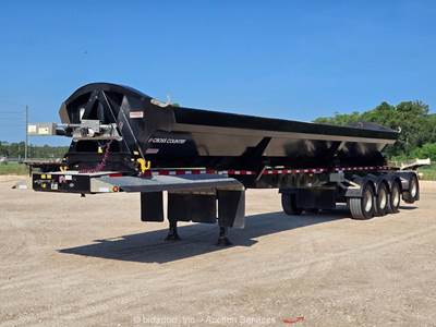 2024 Cross Country 494SDX Side Tilt Dump Trailer Quad Axle bidadoo