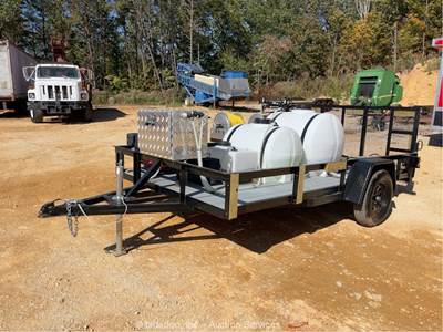 2024 Dakota 12' Towable Utility Pressure Washer Cleaner Water Trailer bidadoo