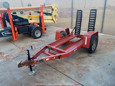 2021 Ditch Witch S3C S/A Utility Trencher Equipment Ramp Deck Trailer bidadoo