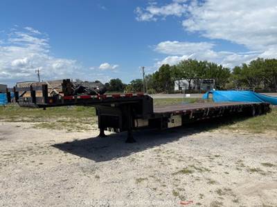 2004 Doonan 482DB14B 53' T/A Step Deck Flatbed Equipment Semi Trailer bidadoo