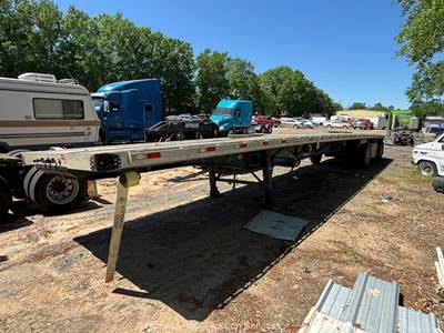 2016 Dorsey FC-48 48' T/A Flatbed Equipment Utility Trailer bidadoo -Repair