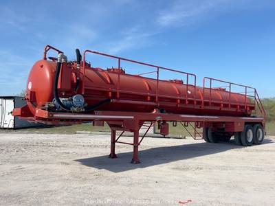 2011 Dragon 130BBL 5460 Gallon T/A Vacuum Trailer Tanker Crude Transport bidadoo