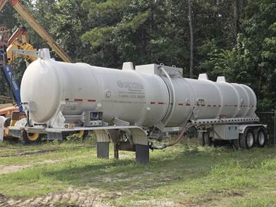 2015 Dragon Products T/A 8,400 Gallon Aluminum Tanker Transport Trailer bidadoo