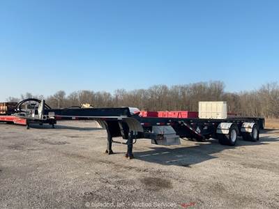 2009 Dragon Products Drop Deck Roll Off 48' Container Hauler Trailer bidadoo