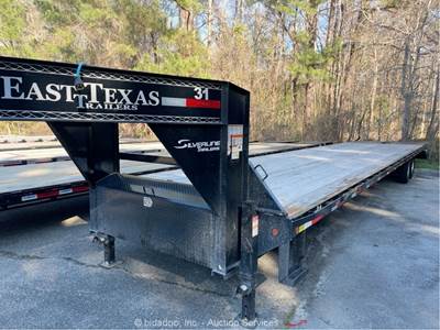 2025 East Texas Trailers MAX27-40 40' T/A Gooseneck Equipment Trailer bidadoo