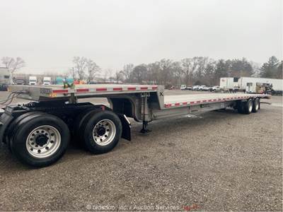 2026 Extreme Trailers T/A Aluminum Step Deck Trailer A/R Slide Axle bidadoo