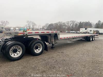 2026 Extreme Trailers T/A Aluminum Step Deck Trailer A/R Slide Axle bidadoo