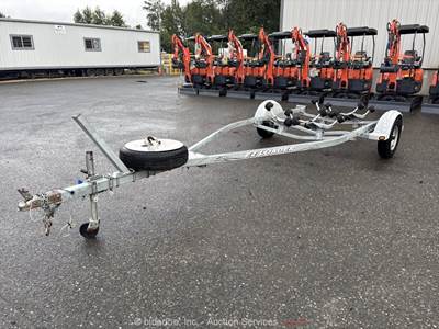 2001 EZ Loader Single Axle Adjustable Boat Watercraft Vessel Trailer bidadoo