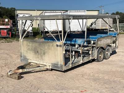 2020 Featherlite 3115-0017-STD T/A Passenger Tram Trolley Trailer Canopy bidadoo