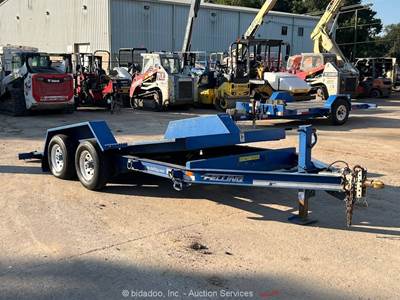 2018 Felling FT-10 IT-I-W T/A 12' Tilt Wood Deck Flatbed Trailer bidadoo -Repair