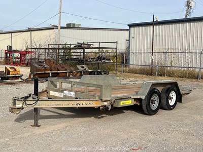 2018 Felling FT-10IT-I-G Trailer 18' Flatbed Utility Tilt Deck bidadoo -Repair