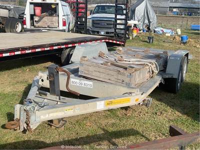 2017 Felling FT-10IT-I-G 18' Flatbed 10K Tilt Deck Equipment Trailer bidadoo