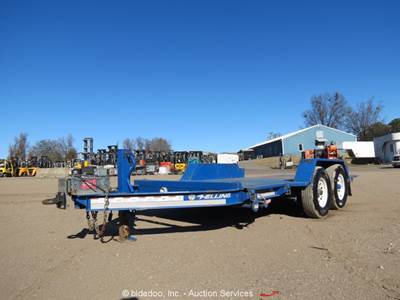 2021 Felling FT-12 IT-I-S 16' Equipment Trailer Hauler Tilt Deck Flatbed bidadoo