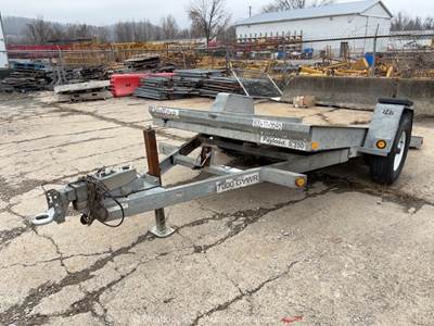 2017 Felling FT-6T-GW S/A 12' Tilt Bed Deck Flatbed Ramp Hauler Trailer bidadoo