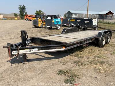 2017 Felling FT16ITI 20 ft Tilt Deck Tandem Axle 16K Equipment Trailer bidadoo