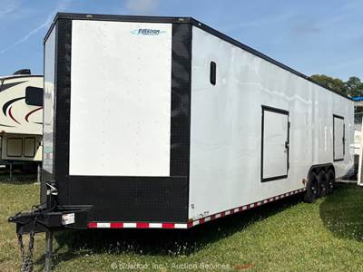 2026 Freedom 8.5X36TTA4 36' Tri/A Enclosed Car Hauler Trailer Ramps bidadoo