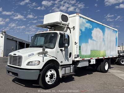 2015 Freightliner M2106 S/A Cargo Delivery Refrigerated Box Truck A/T bidadoo