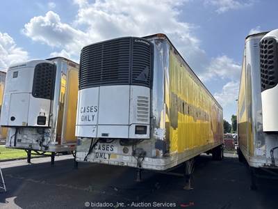 2001 Great Dane 48' T/A Delivery Refrigerated Van Cargo Trailer bidadoo -Repair