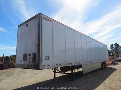 2016 Great Dane CCC-3314-21053 53' T/A Dry Van Enclosed Cargo Trailer bidadoo